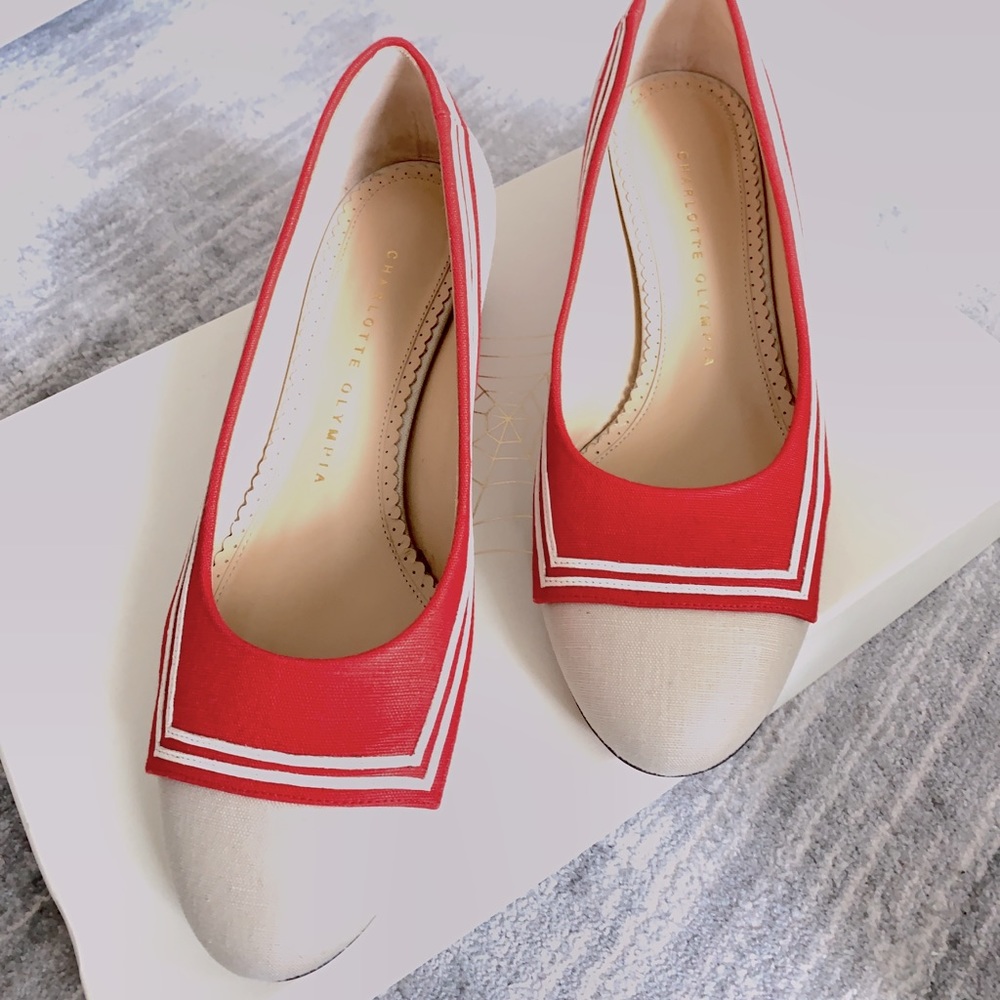 Charlotte Olympia Red Pumps